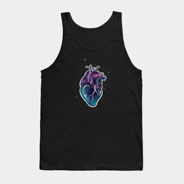 Glossy Heart Tank Top by Ria_Mizuko